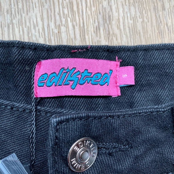 Edikted High-Waist Bootcut Jeans - Picture 6 of 15